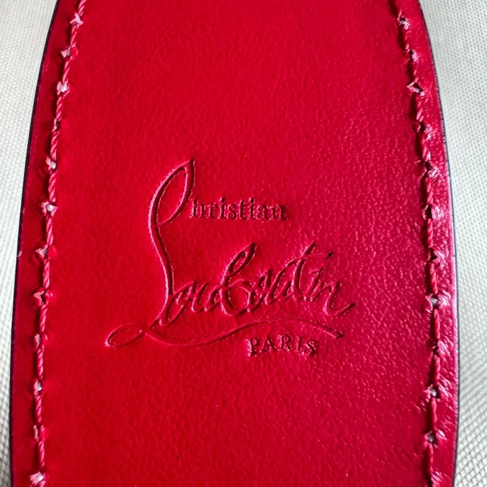 Christian Louboutin canvas frangibus tote - Picture 8 of 13